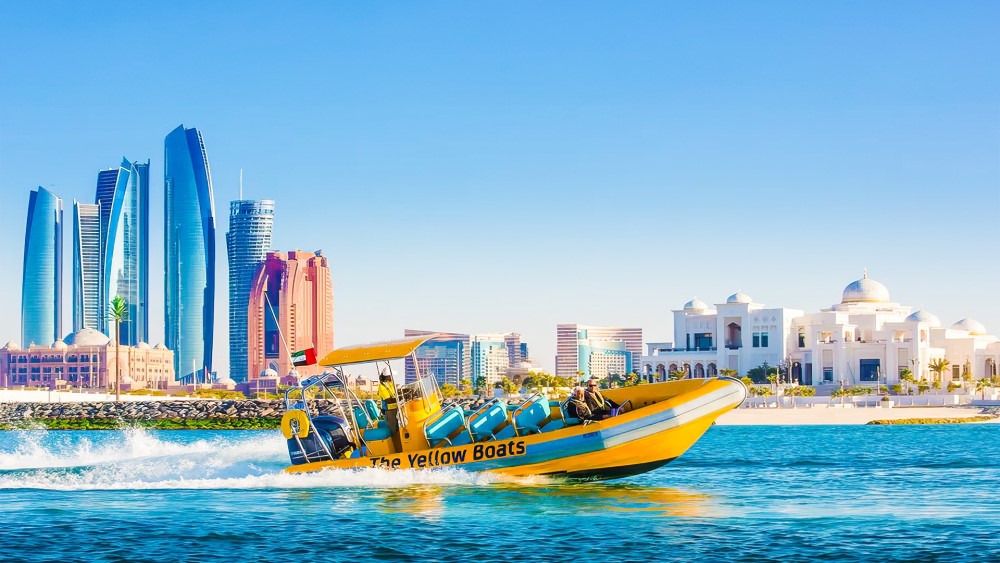 yellow boat tour abu dhabi explore dubai 360